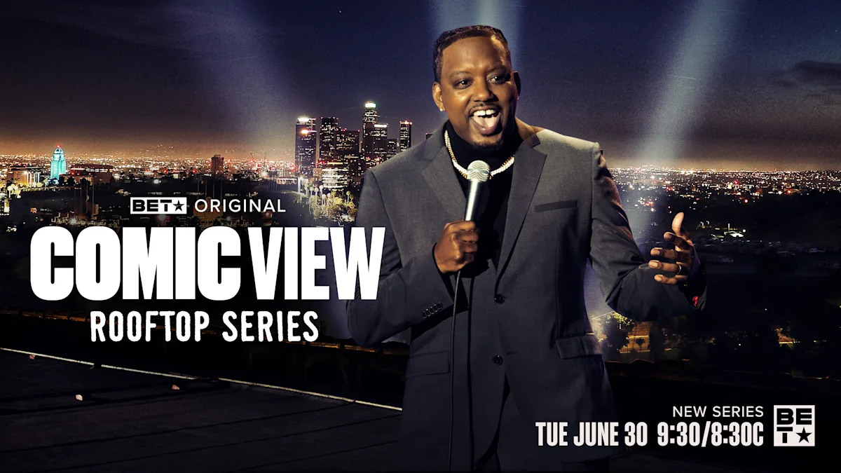 BET ComicView Rooftop Series key art