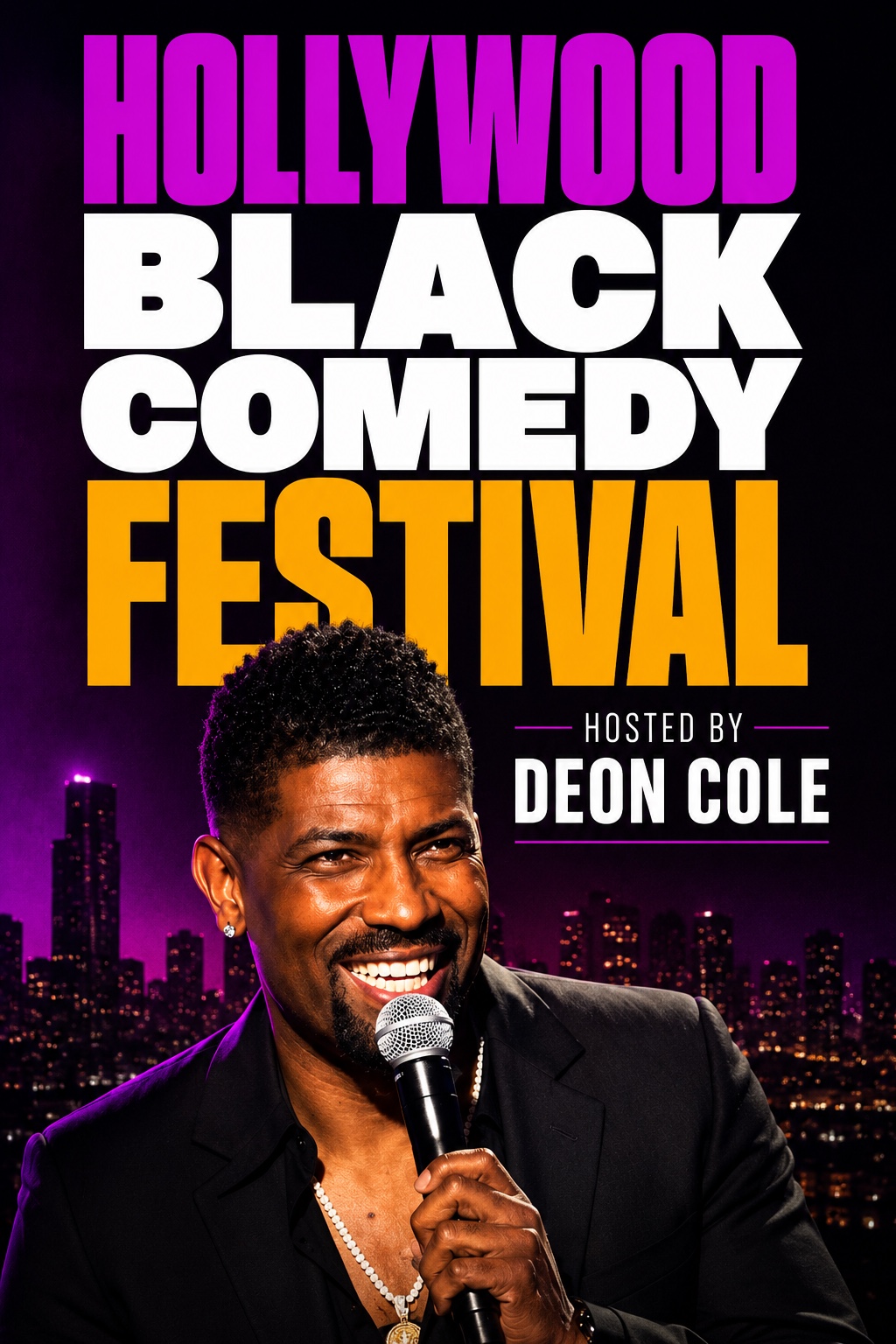 Hollywood Black Comedy Festival official artwork